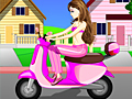 Msichana Motorbike Dress Up kucheza online