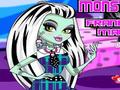 Monster High Frankie Stein makeover kucheza online