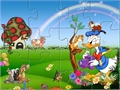 Donald Duck: puzzle kucheza online