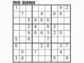 Mini Sudoku kucheza online